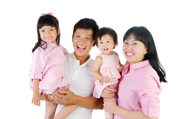 Happy asian family — Stock Photo, Image