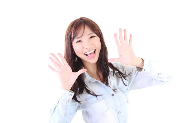 Asian beautiful young woman — Stock Photo, Image