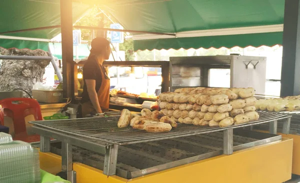 Street food tailandese — Foto Stock