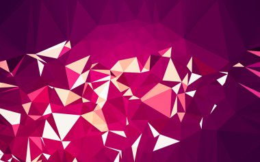 Düşük Poli arka plan, geometri üçgen