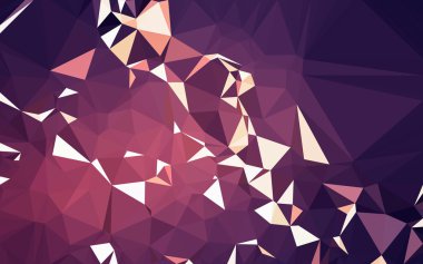 Düşük Poli arka plan, geometri üçgen