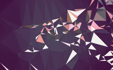 Düşük Poli arka plan, geometri üçgen