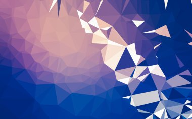 Düşük Poli arka plan, geometri üçgen