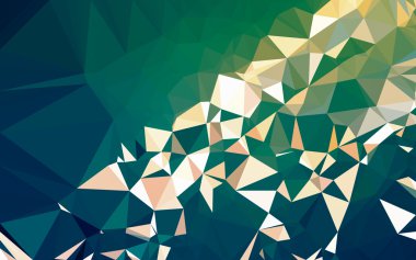 Düşük Poli arka plan, geometri üçgen