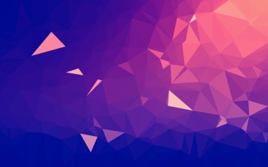 Düşük Poli arka plan, geometri üçgen