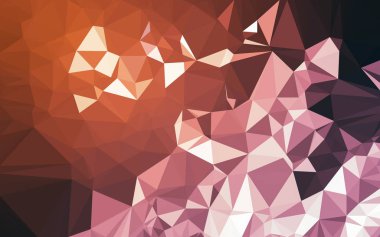 Düşük Poli arka plan, geometri üçgen