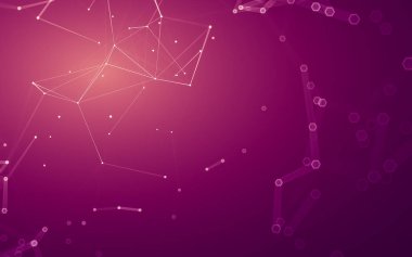 Çokgen alanı düşük Poli koyu arka plan, 3d render