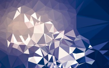 Düşük Poli arka plan, geometri üçgen