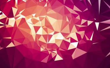 Düşük Poli arka plan, geometri üçgen