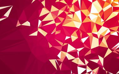 Düşük Poli arka plan, geometri üçgen