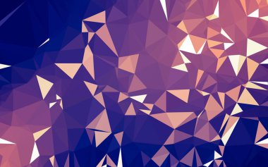 Düşük Poli arka plan, geometri üçgen