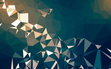 Düşük Poli arka plan, geometri üçgen