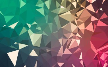 Düşük Poli arka plan, geometri üçgen