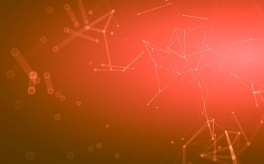 Çokgen alanı düşük Poli koyu arka plan, 3d render