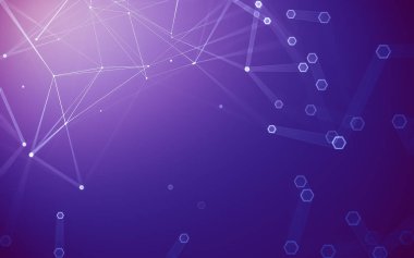 Çokgen alanı düşük Poli koyu arka plan, 3d render