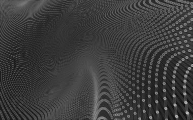 Çokgen alanı düşük Poli koyu arka plan, 3d render