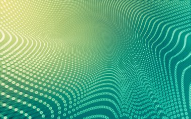 Çokgen alanı düşük Poli koyu arka plan, 3d render