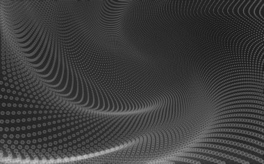 Çokgen alanı düşük Poli koyu arka plan, 3d render