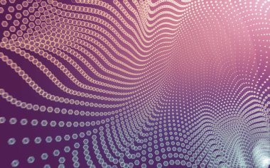 Çokgen alanı düşük Poli koyu arka plan, 3d render