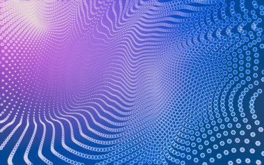 Çokgen alanı düşük Poli koyu arka plan, 3d render