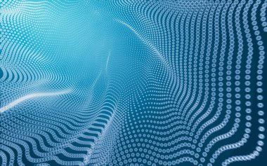 Çokgen alanı düşük Poli koyu arka plan, 3d render