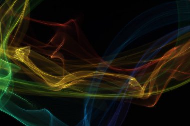 Soyut Işık Arkaplanı