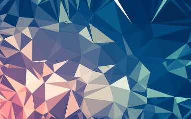 Düşük Poli arka plan, geometri üçgen