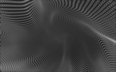 Çokgen alanı düşük Poli koyu arka plan, 3d render