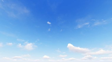 Bulutlu gökyüzü mavi arka plan, 3d çizim