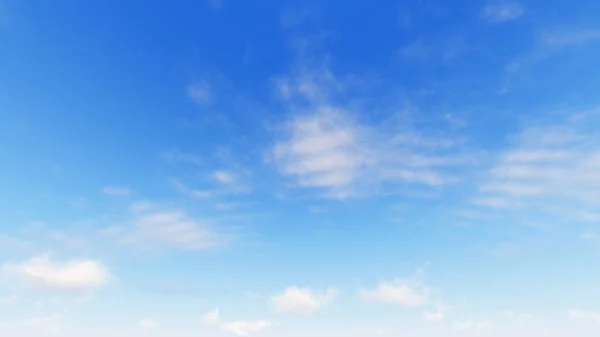 Cloudy blue sky abstract background, 3d illustration — Stock Photo, Image