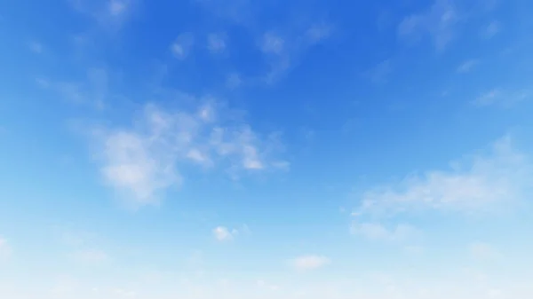 Хмарне блакитне небо абстрактний фон, 3d ілюстрація — стокове фото