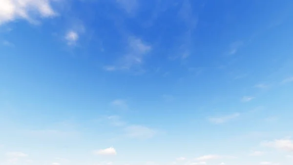 Ciel bleu nuageux fond abstrait, illustration 3D — Photo
