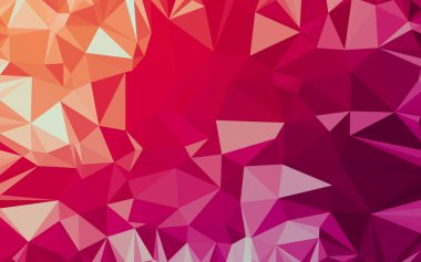 Düşük Poli arka plan, geometri üçgen