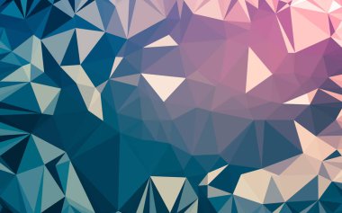 Düşük Poli arka plan, geometri üçgen