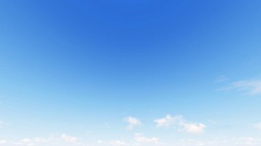 Bulutlu gökyüzü mavi arka plan, 3d çizim