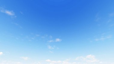 Bulutlu gökyüzü mavi arka plan, 3d çizim