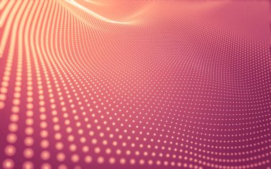 Çokgen alanı düşük Poli koyu arka plan, 3d render