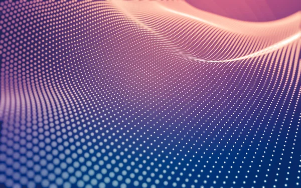 Çokgen alanı düşük Poli koyu arka plan, 3d render