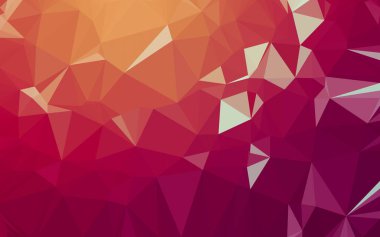 Düşük Poli arka plan, geometri üçgen