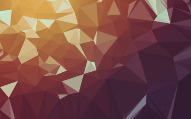 Düşük Poli arka plan, geometri üçgen