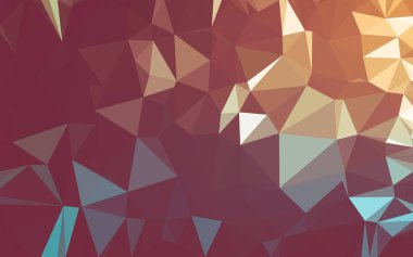 Düşük Poli arka plan, geometri üçgen