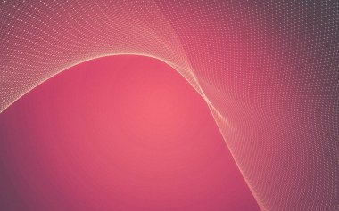 Çokgen alanı düşük Poli koyu arka plan, 3d render