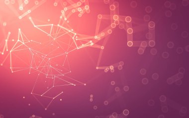 Çokgen alanı düşük Poli koyu arka plan, 3d render