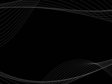 Bir parlayan ile koyu arka plan soyut dalgalar