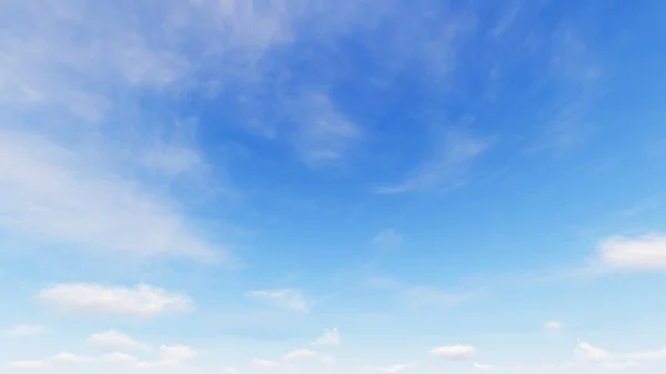 Bewolkt blauwe hemel abstracte achtergrond, 3d illustratie — Stockfoto