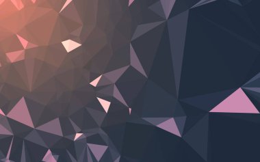 Düşük Poli arka plan, geometri üçgen