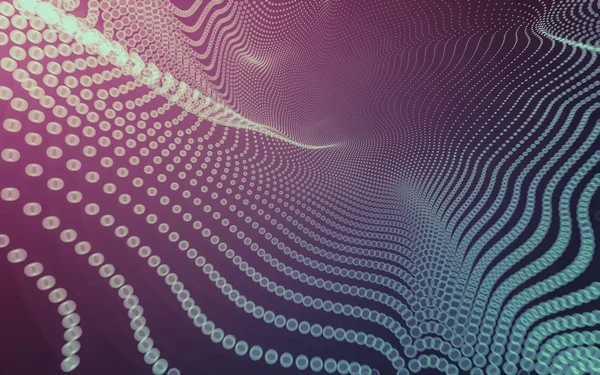 Çokgen alanı düşük Poli koyu arka plan, 3d render