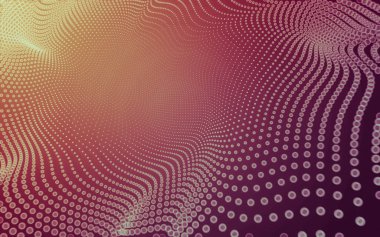 Çokgen alanı düşük Poli koyu arka plan, 3d render