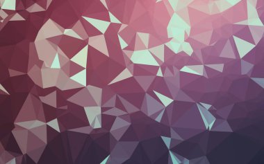 Düşük Poli arka plan, geometri üçgen