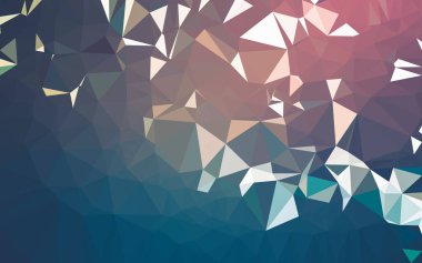 Düşük Poli arka plan, geometri üçgen